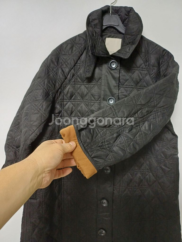 여성 셀렙샵에디션 롱 누빔코트 (95)--4