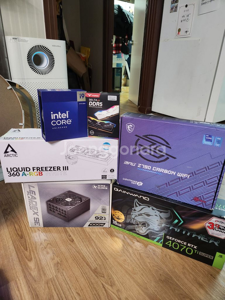 i9-14900k,4070ti super 본체 팝니다--4