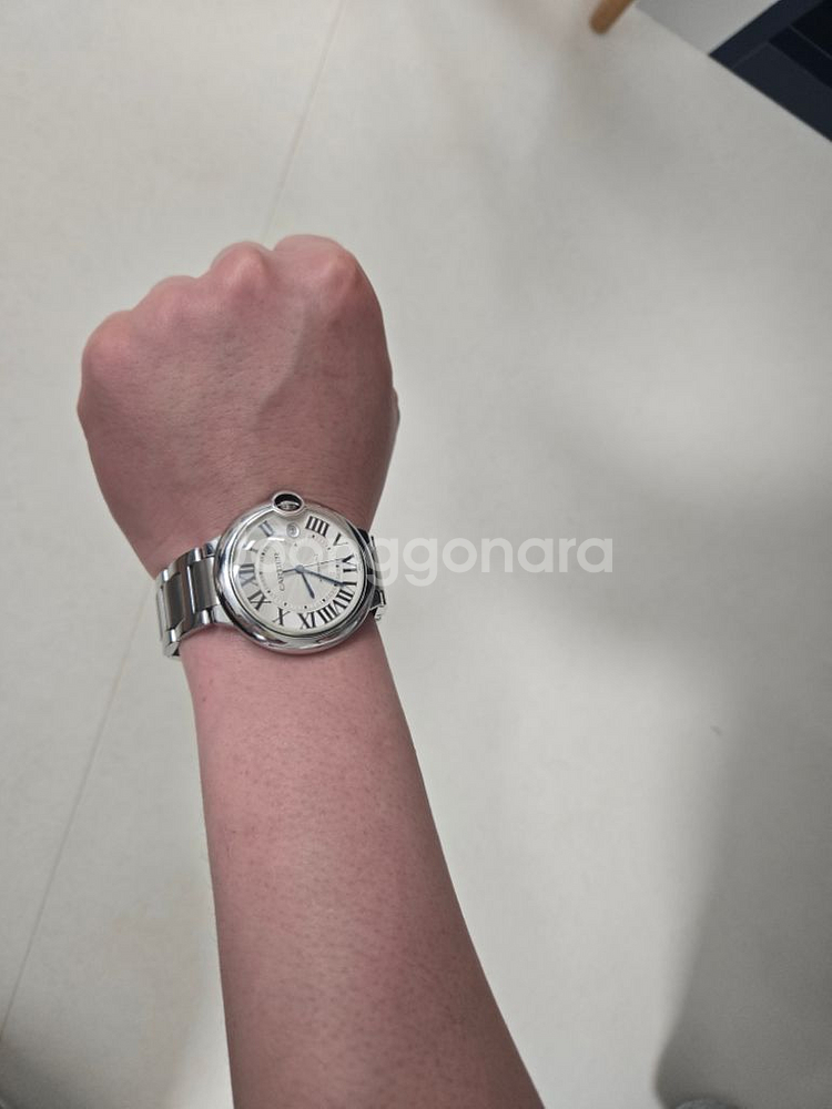 까르띠에 남성정품42mm--4