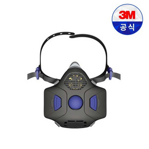 3M 직결식 호흡보호구 반면형 마스크 HF-802SD