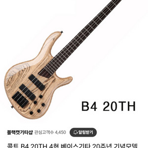 콜트 20주년 베이스 cort b4 20th