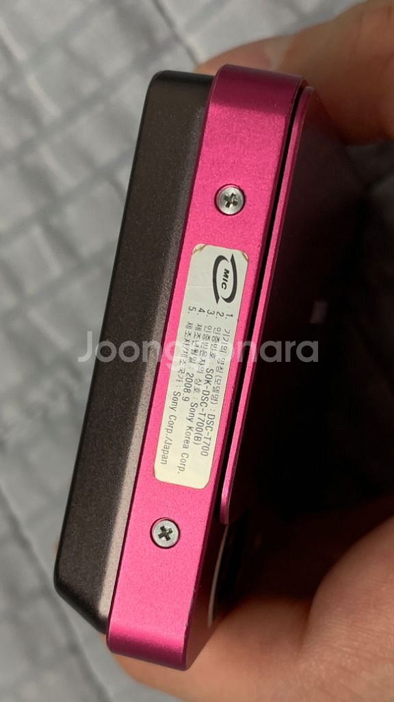 SONY 소니 사이버샷 DSC-T700 팝니다. 디카--5