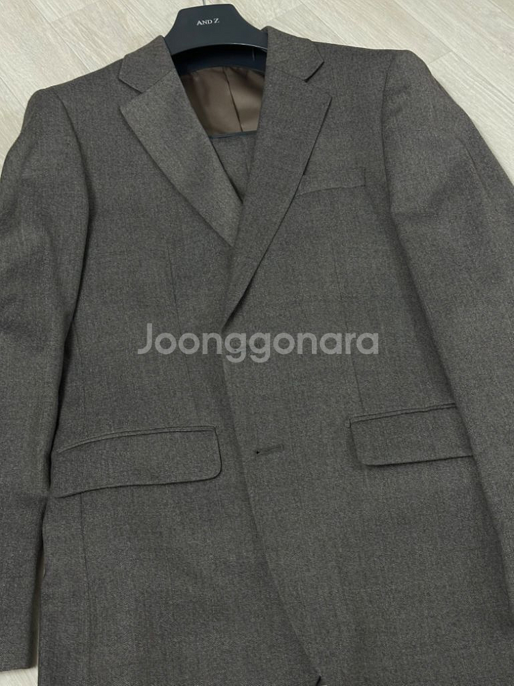 지오지아 앤드지 브라운 정장 수트세트--2