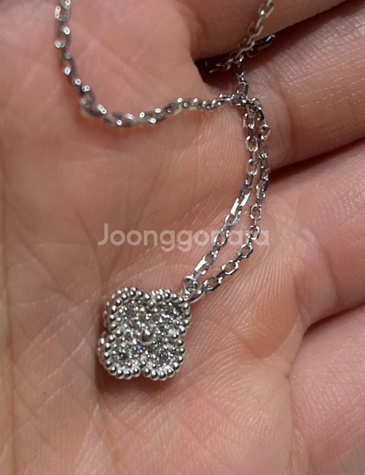 14k 파베 목걸이--2