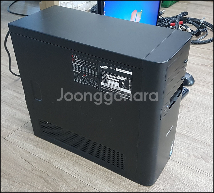 삼성 DM500T4A 중고 데스크탑+22인치 모니터--2