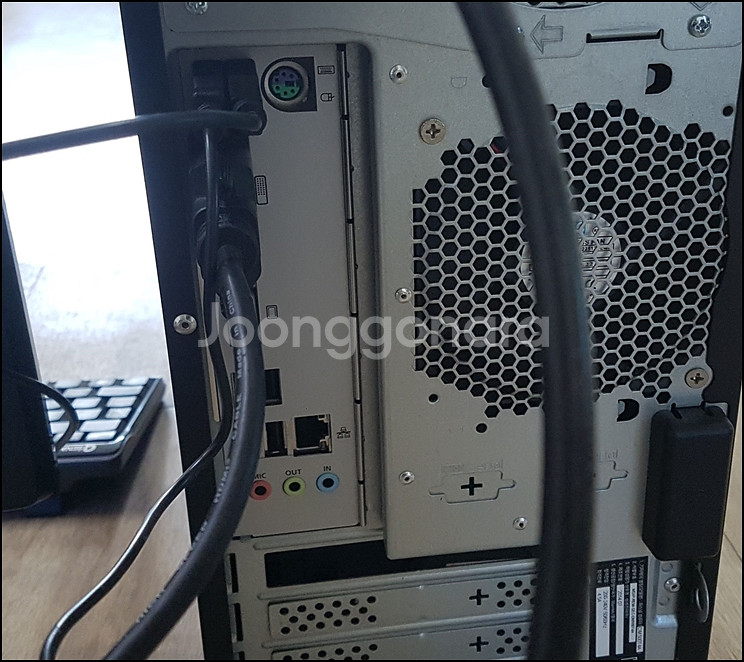 삼성 DM500T4A 중고 데스크탑+22인치 모니터--7