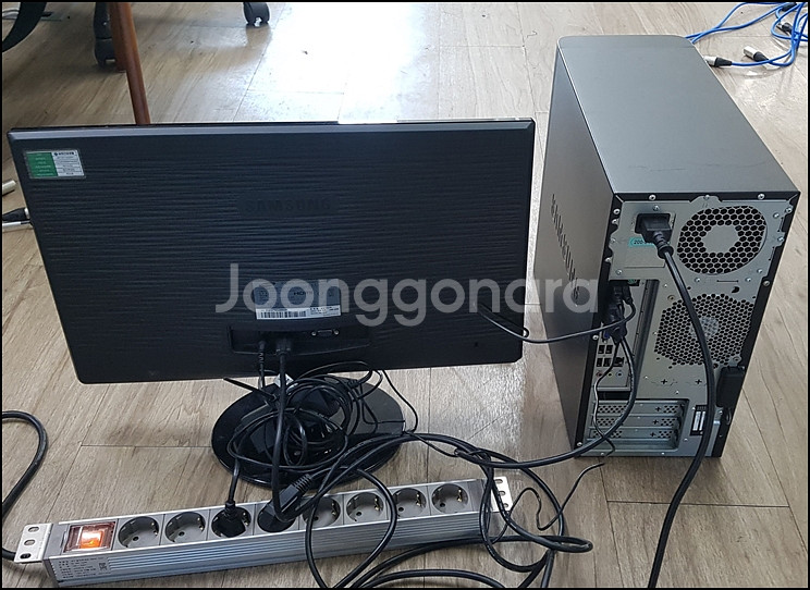 삼성 DM500T4A 중고 데스크탑+22인치 모니터--6