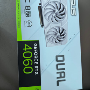 미개봉 rtx 4060 화이트 팝니다