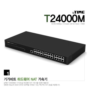 EFM ipTIME T24000M 유선공유기