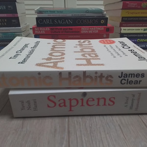 sapiens atomic habit 원서