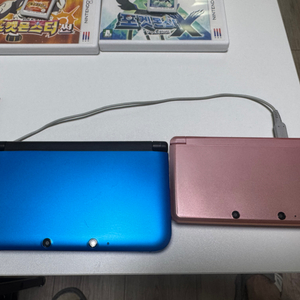 닌텐도 3ds 핑크 , 3ds xl 블루, 포켓몬 칩