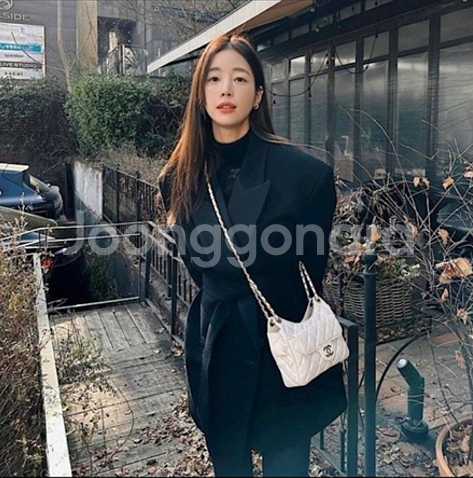 샤넬시즌호보백 미듐--4