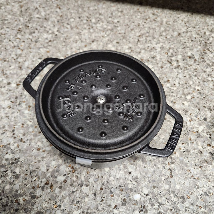 스타우브 꼬꼬떼 블랙 14cm--1