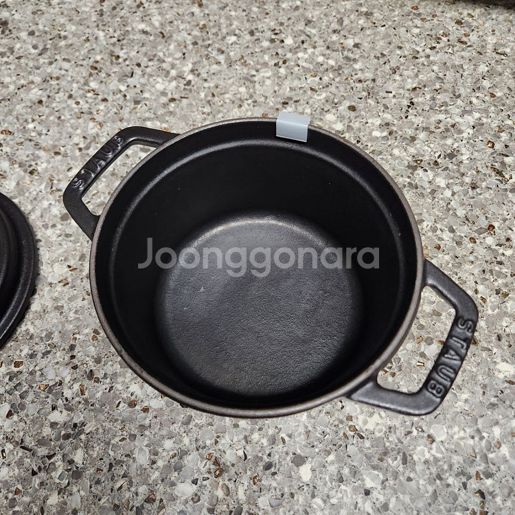 스타우브 꼬꼬떼 블랙 14cm--2
