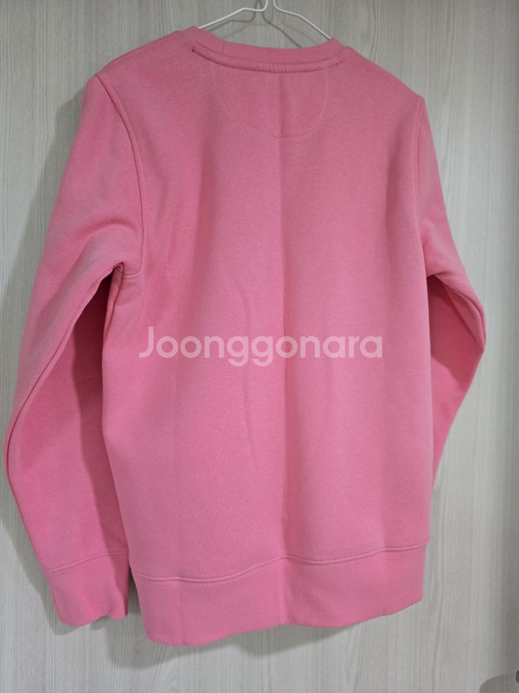 US폴로 기모 맨투맨 핑크--1