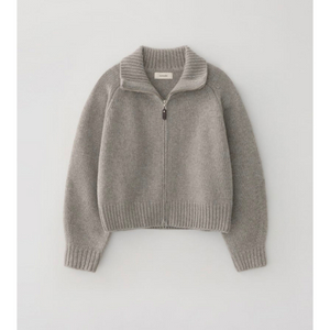 노멜렛 Nomelet villa knit zip up