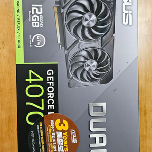 asus dual 4070 super evo 미개봉