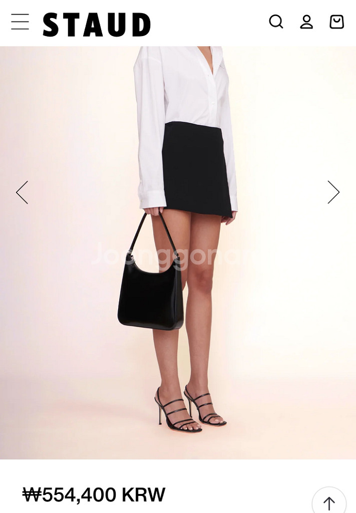 STAUD Alec bag 블랙--4
