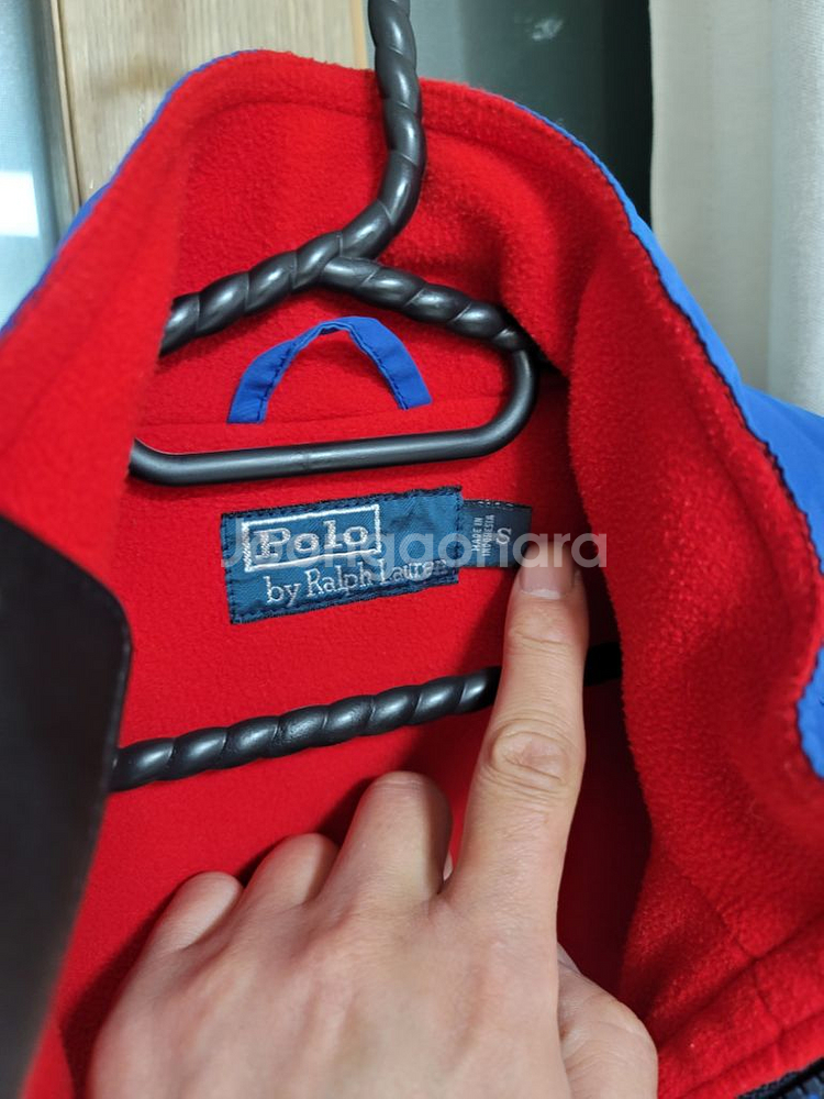 폴로 랄프로렌 플리스안감 나일론점퍼--1