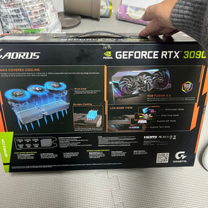 AORUS 지포스 RTX 3090 기가바이트 쿨러