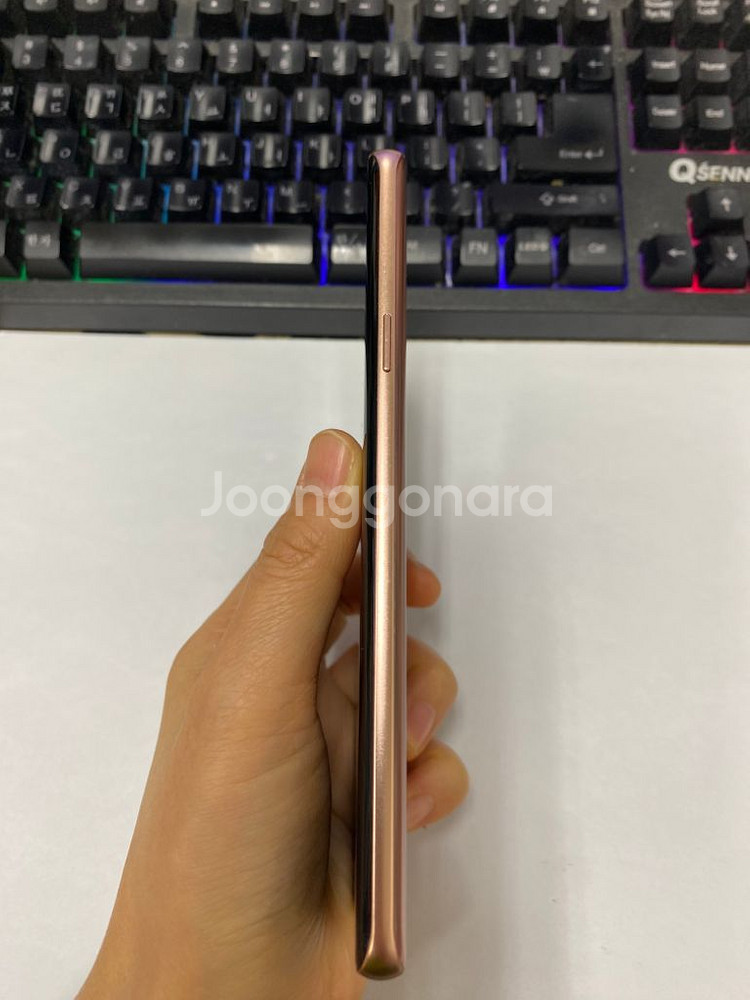 KT 갤럭시S9플러스 골드 외관깔끔 64GB 게임폰--6