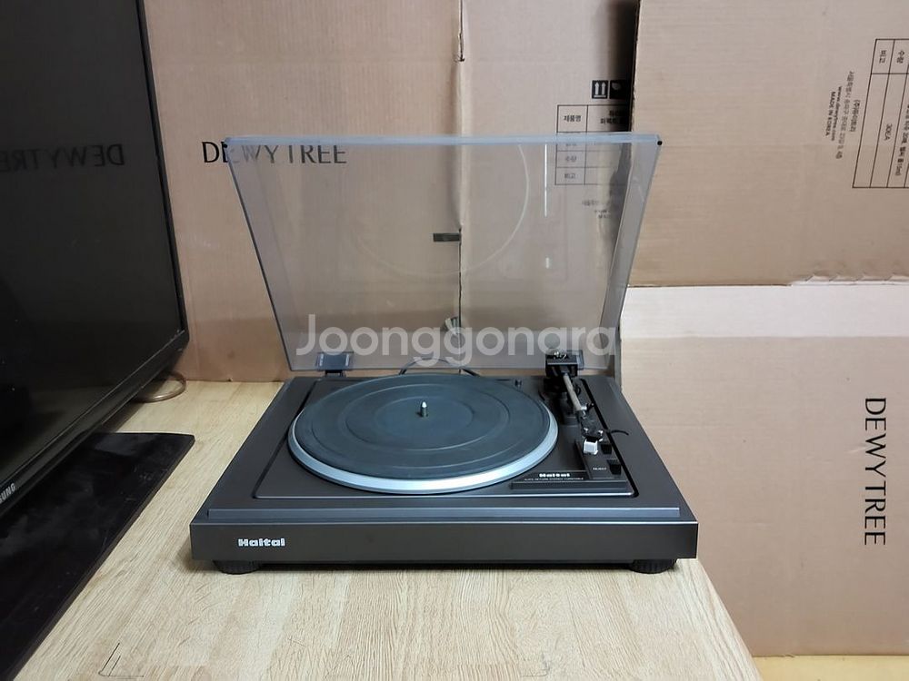 해태 빈티지 LP 턴테이블 (오디오 앰프 음향플레이어)--2