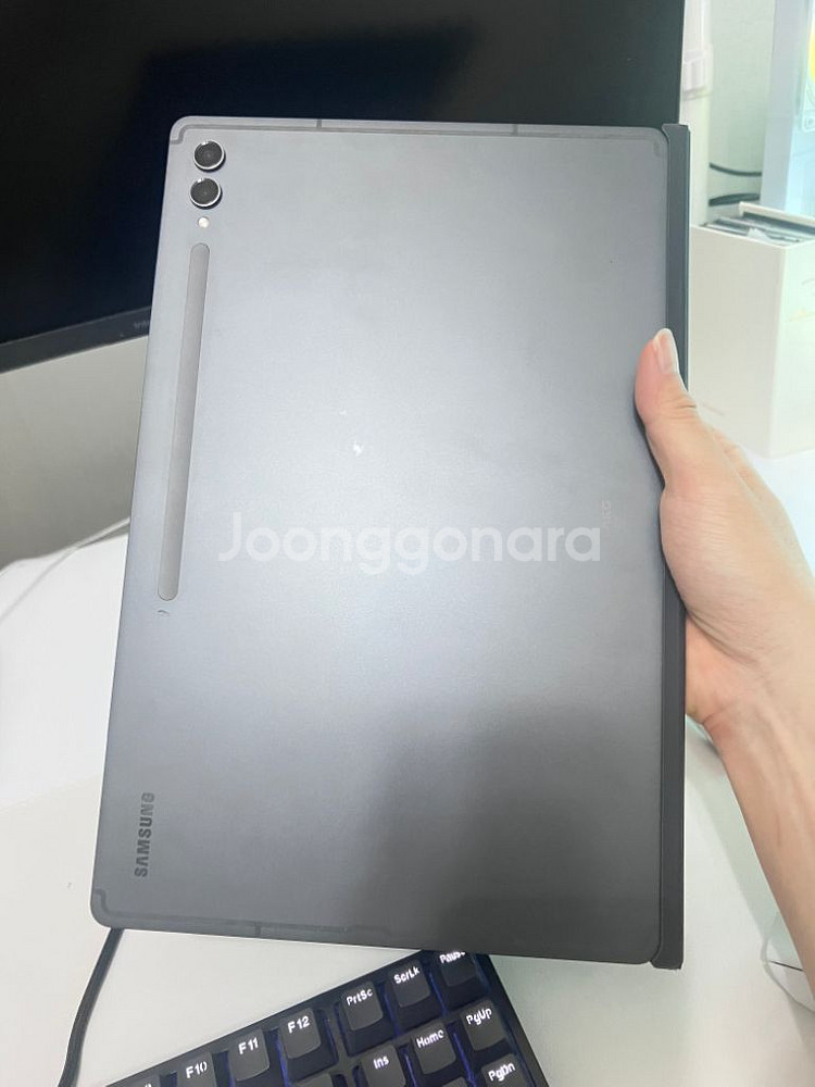 갤럭시탭 s9울트라512G + 정품블투키보드 + 파우치--1