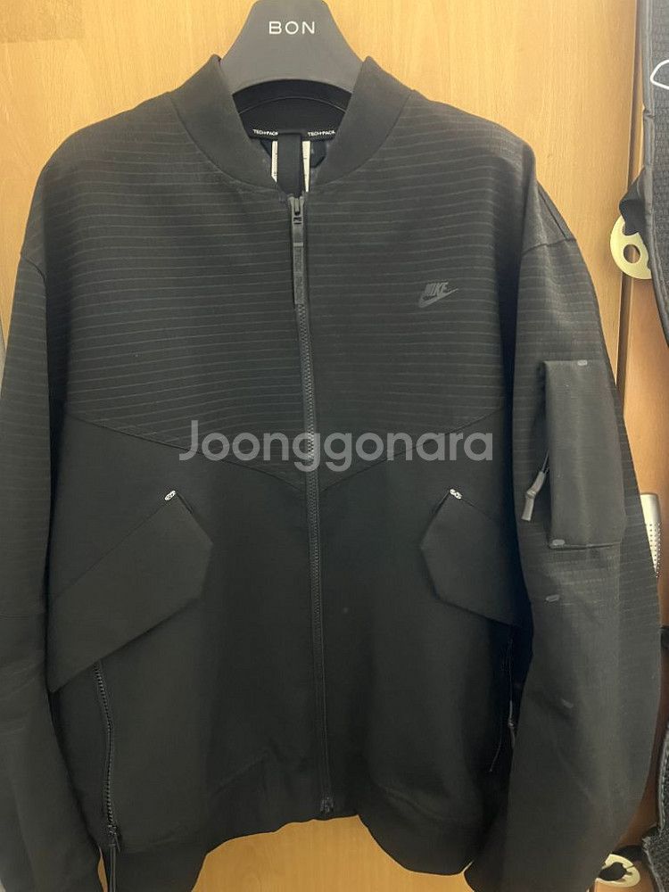 나이키 스톰핏 테크팩 봄버 항공 자켓 블랙 XXL 판매--1