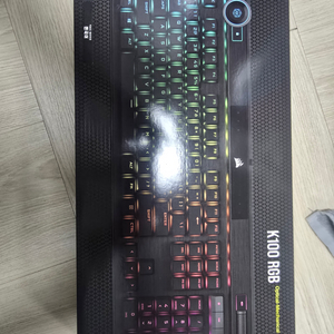 커세어 k100 rgb opx키보드