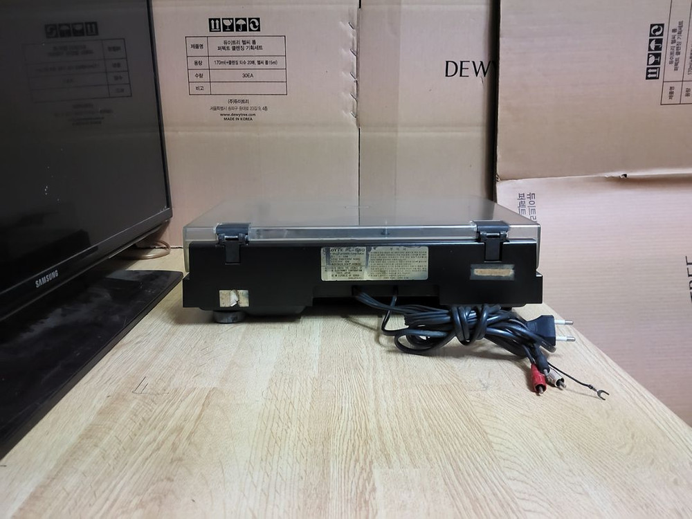 롯데 LP 턴테이블 PL S50 (오디오 앰프 음향기기 이미지