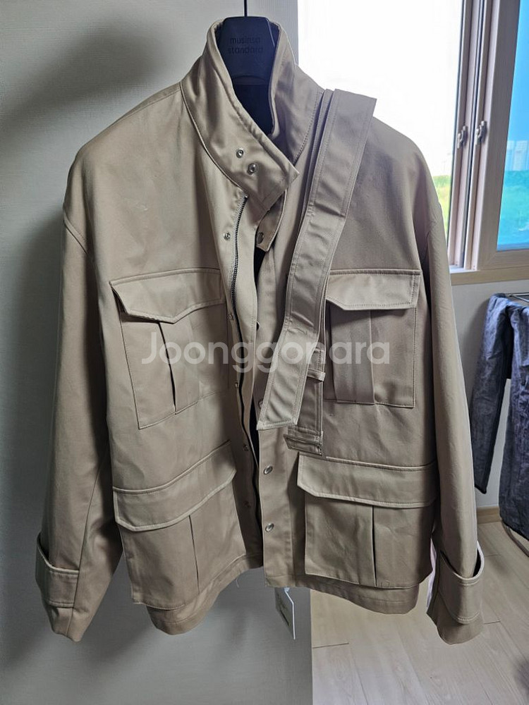 엘무드 HD 멀티 필드 자켓 베이지 새상품 택O--2