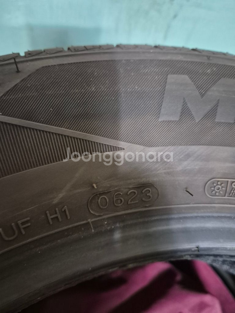 중고타이어 A급 한국 205 65R 16 2개--4