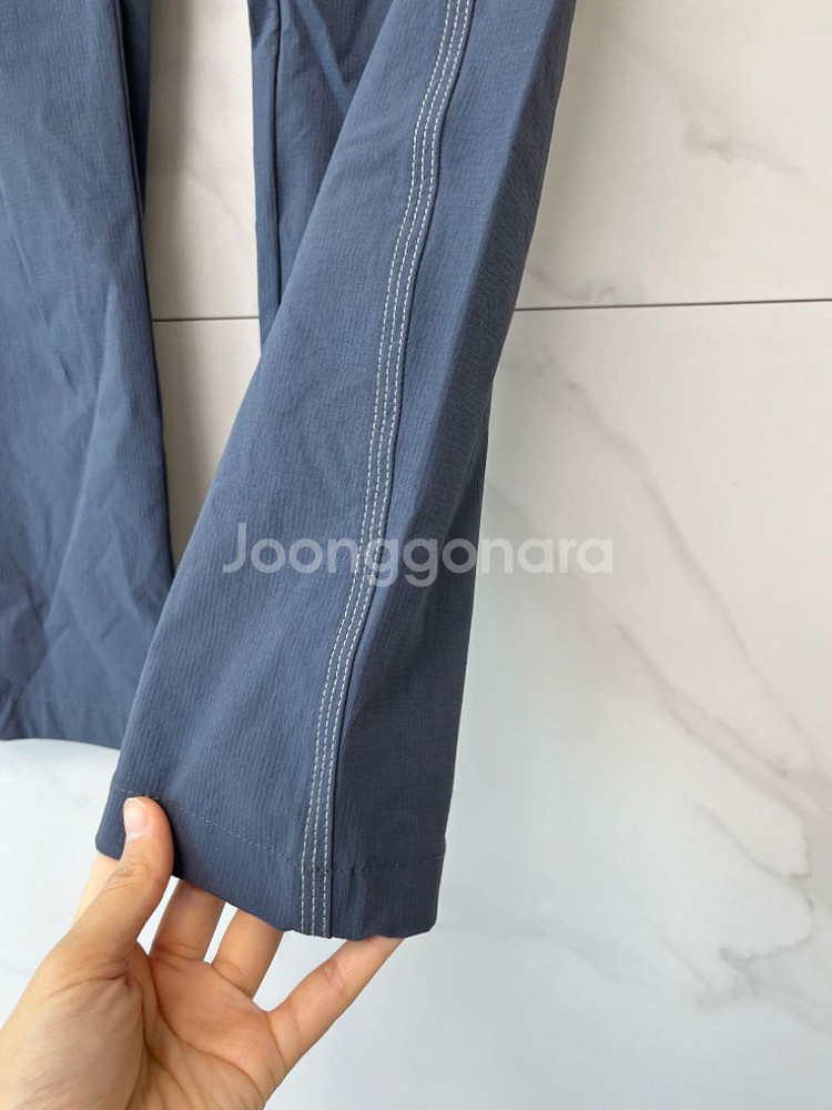 M사이즈) 라푸마 블루스판 여름 등산바지--2