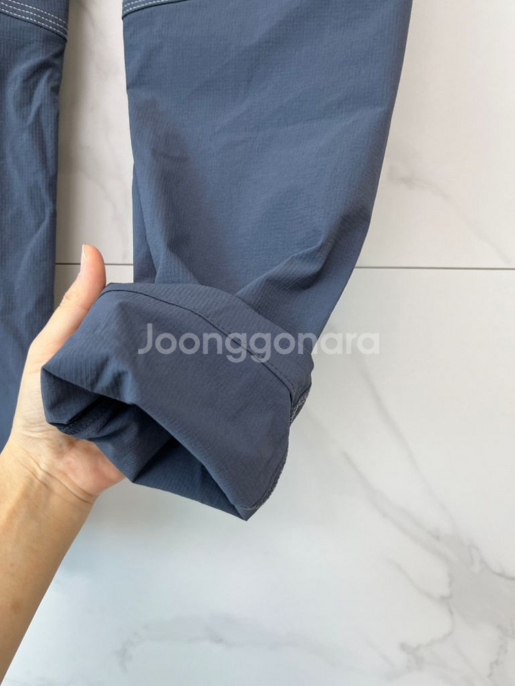 M사이즈) 라푸마 블루스판 여름 등산바지--5
