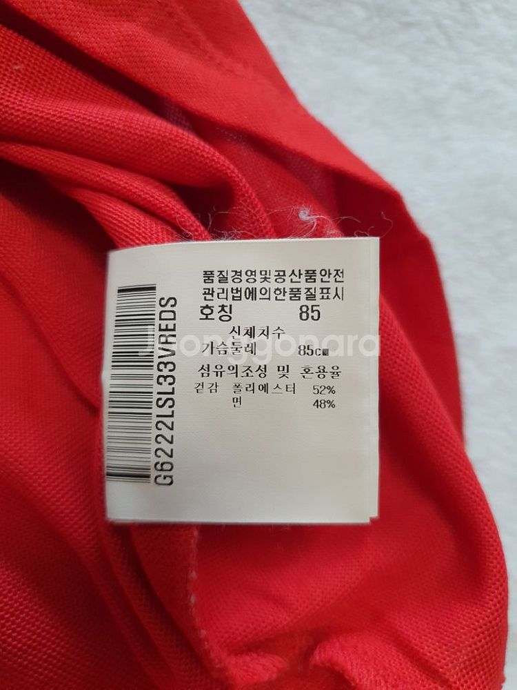 여성 르꼬끄 봄 여름 가을 골프 셔츠 85cm--2
