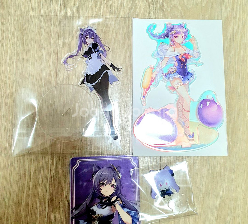 원신 각청 아크릴스탠드 신의눈 굿즈 판매--0