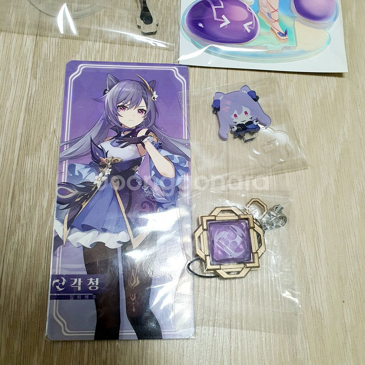 원신 각청 아크릴스탠드 신의눈 굿즈 판매--2