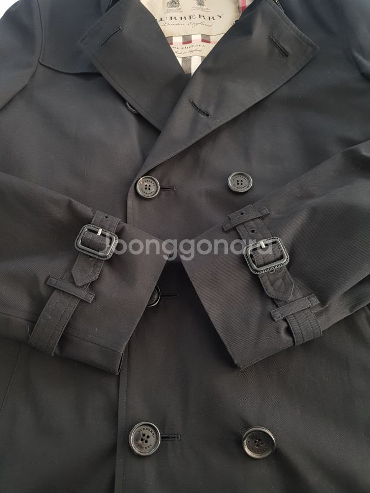 버버리 첼시 더블 코트--3