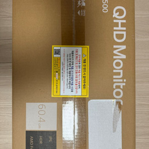 LG QHD 모니터 24QP500(24인치) 미개봉