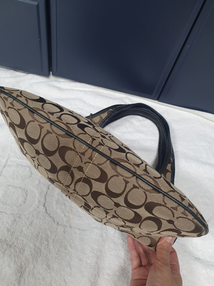 정품 코치 자가드 토트&숄더백--7