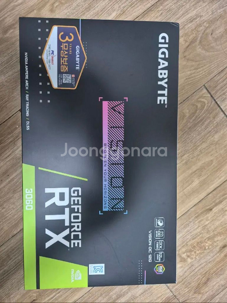 [130만원]GIGABYTE지포스 RTX3060 12G--1