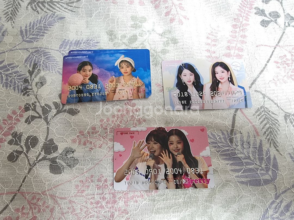 아이즈원 아이브 안유진 pvc 포카--2