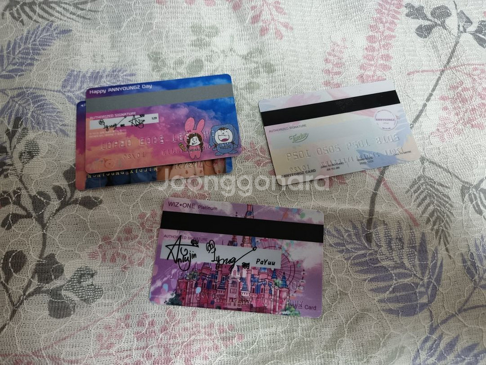 아이즈원 아이브 안유진 pvc 포카--3