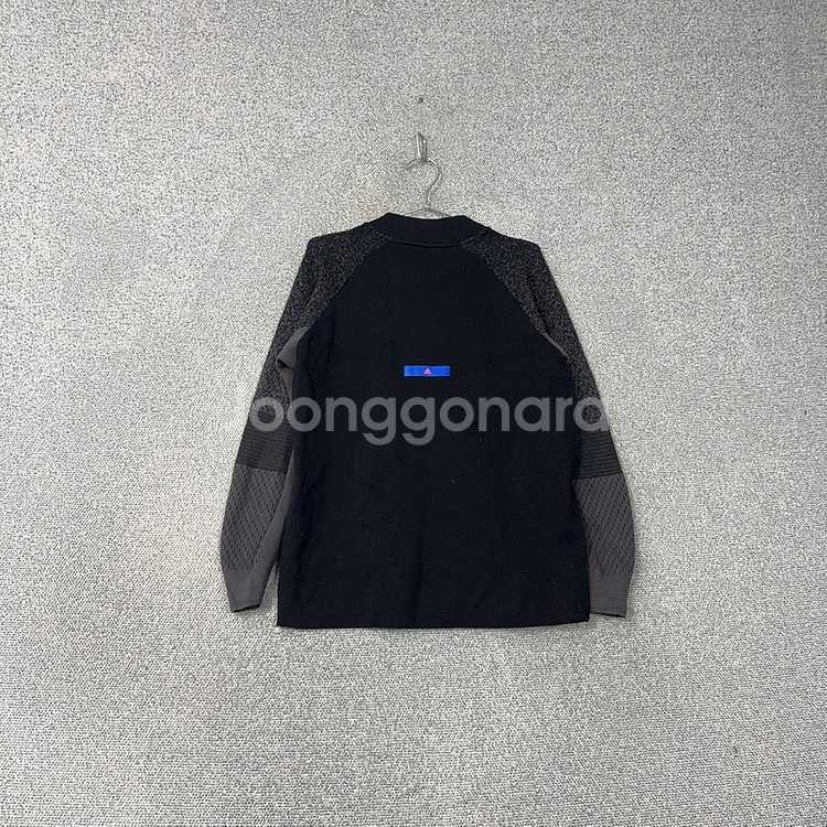 아디다스 블랙 풀리 우븐 자켓 XL--1