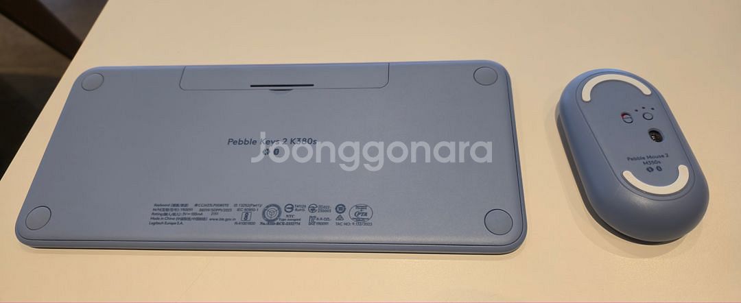 로지텍 K380s + m350s 무소음 키보드 마우스--1