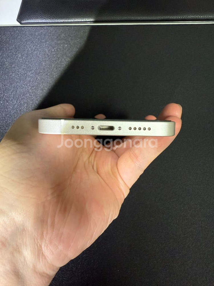 (풀박S급)아이폰12 64g 화이트--5
