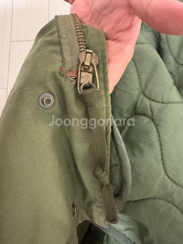 오리지널 미군 M65 야상 [스몰숏 황금 사이즈]--6