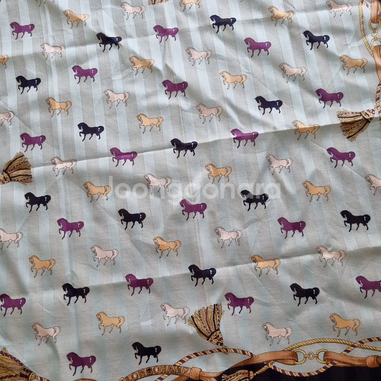 일본수입 롱샴 손수건--2