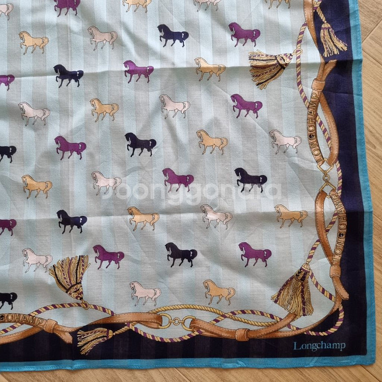 일본수입 롱샴 손수건--3