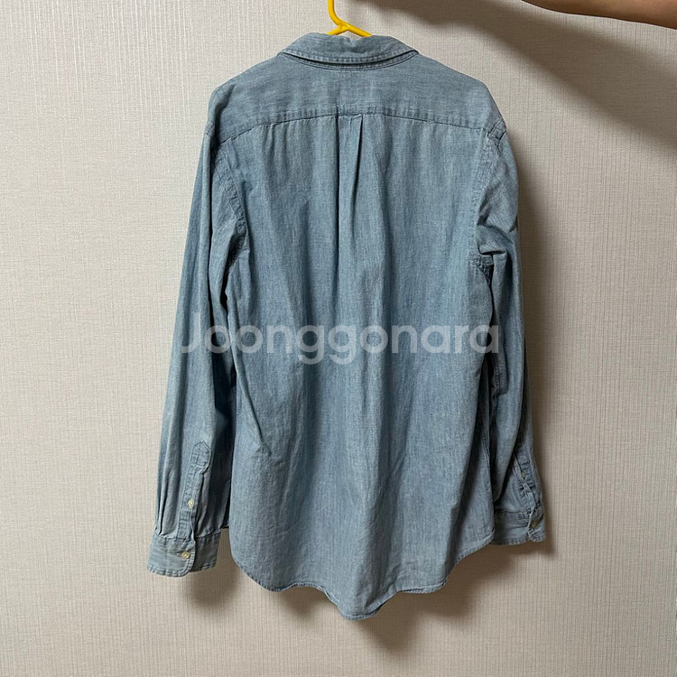 폴로 랄프로렌 샴브레이 데님셔츠 (M)--2